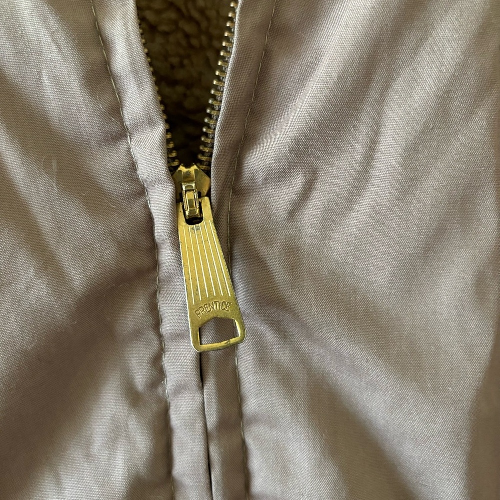 Vintage 50s Rain Jacket Knit Quilted Sears Jacket Fieldmaster Outerwear L-XL - Picture 4 of 7